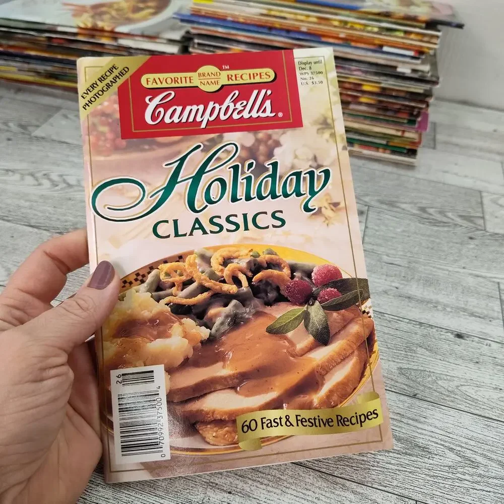 Campbells Holiday Classics‎ 60 Fast Festive Recipes Cookbook Booklet 1998